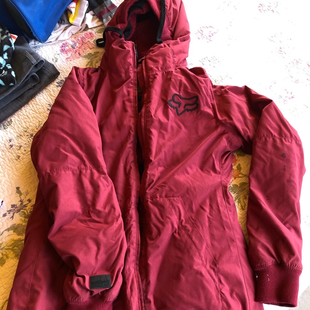 Fox racing long insulated coat